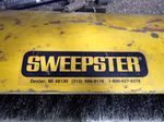 Sweepster Forklift Broom Attachment