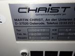 Christ Freeze Dryer