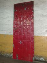 Wheeling  Vintage Fire Door 