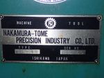 Nakamuratome Precision Cnc Lathe