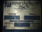 Roper Whitney Inc Manual Plate Bending Roll