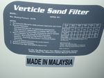 Waterco Verticle Sand Filter