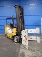 Yale Propane Forklift W Drum Grabber