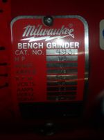 Milwaukee Bench Grinder