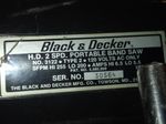 Black  Decker Portable Band Saw