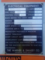 Warner  Swasey Automatic Chucker