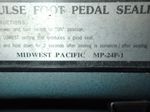 Midwest Pacific Foot Pedal Sealer