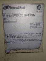 Ingersollrand Ingersollrand Unigy H Air Compressor