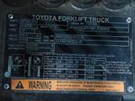 Toyota Toyota 8fgc70u Propane Forklift