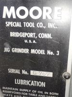 Moore Moore 3 Jig Grinder