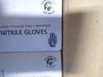 Silver Nitrile Gloves