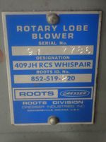 Roots Dresser Rotary Lobe Blower