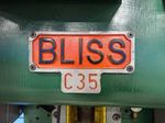 Bliss Bliss C35 Obi Press