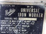 Buffalo Universal Iron Worker