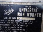 Buffalo Universal Iron Worker