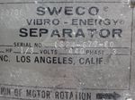 Sweco Sweco Ls24c44 Vibratory Separator
