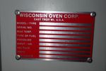 Wisconsin Oven Corp Wisconsin Oven Corp Spc34hts109 Oven