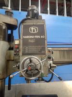 Nardini Radial Arm Drill