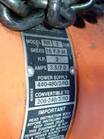 Cm Cm Rr Chain Hoist