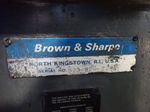 Brown  Sharpe Brown  Sharpe 824 Micromaster Surface Grinder