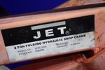 Jet Hydraulic Folding Shop Crane