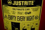 Justrite Oily Waste Can