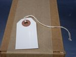  White Strung Shipping Tag