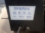 Ricoma Heat Press Machine