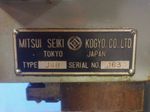 Mitsui Seiki Mitsui Seiki J4b Jig Bore