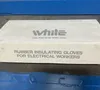 White Rubber Insulating Gloves