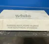 White Rubber Insulating Gloves