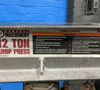 Central Machinery 12 Tons Shop Press - 60604