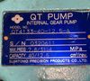Sumitomo 40/12.5 Cm3/rev Qt Pump, Internal Gear Pump - Qt4133-40-12.5-a