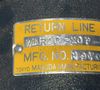 Masuda Manufacturing Return Line Filter Unit - V1r10-20p-s-12