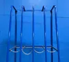 Four 9.5”x24” Bays Vertical Storage Rack