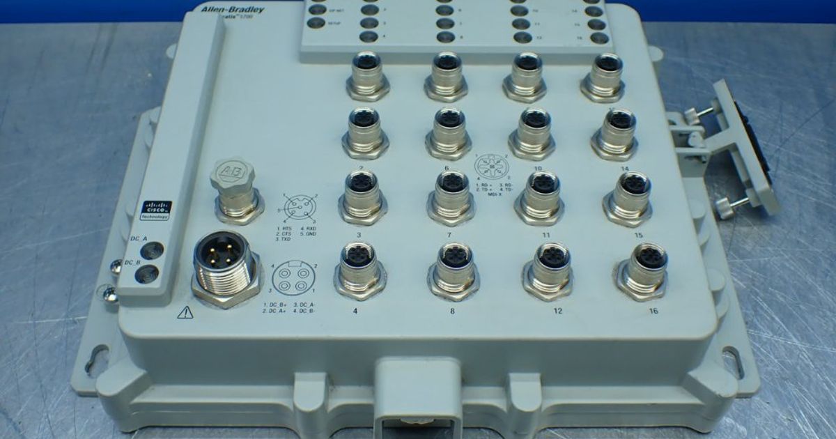 Allen-bradley 16 Copper 10/100 Ports Armorstratix 5700, Ethernet