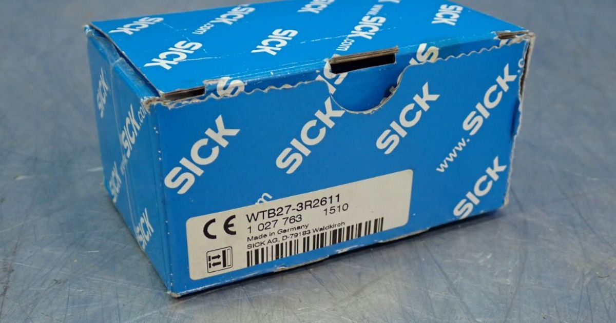 Sick Compact Photoelectric Proximity Sensor - Wtb27-3r2611 | HGR*24