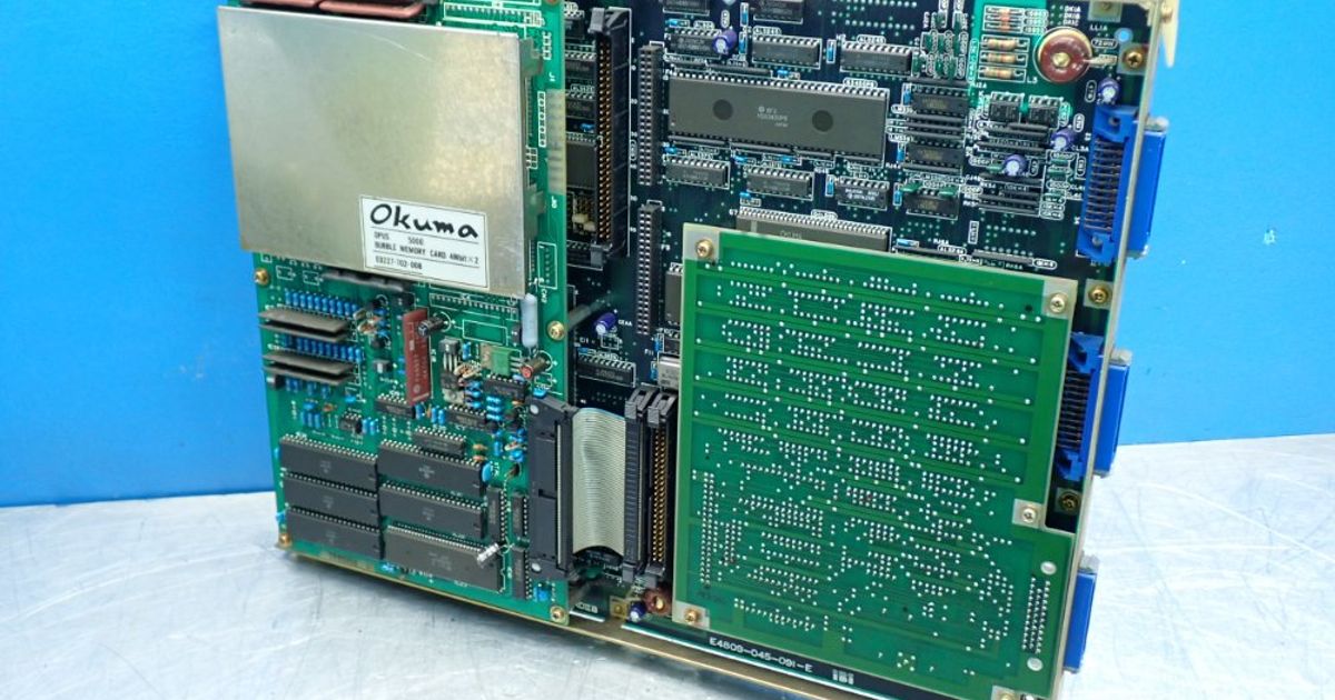 Okuma Opus 5000 Cpu Main Ccontrol Board - E4809-045-091-e | HGR*24