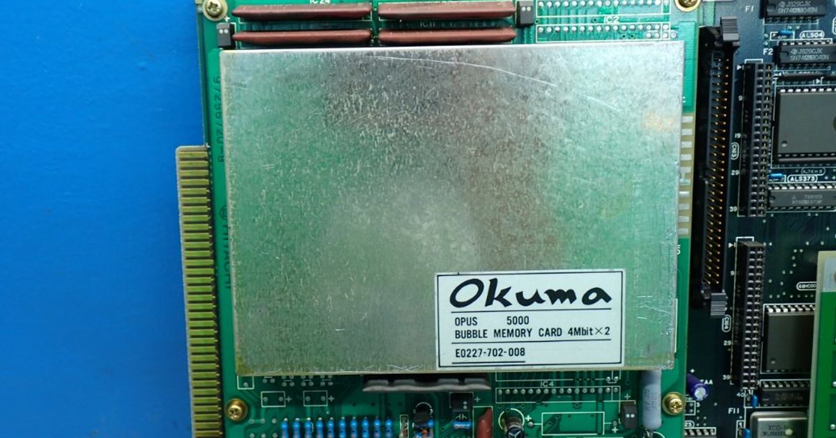 Okuma Opus 5000 Cpu Main Ccontrol Board - E4809-045-091-e | HGR*24