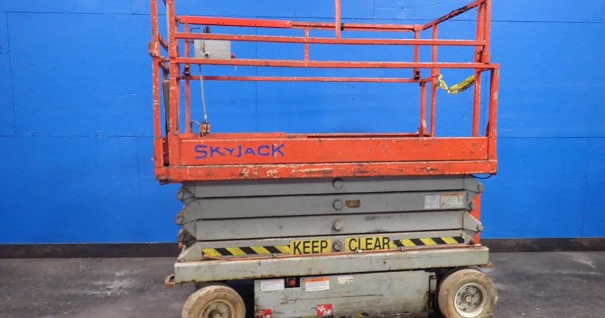 サンヨー　TRC6000 ジャンク Sky Jack 650 Lbs Scissor Lift - Sjiii-4626 | HGR*24