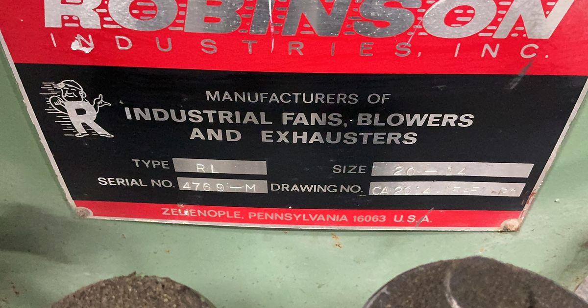 Robinson Blower | HGR*24