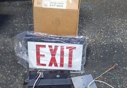 HALO LIGHTING 48 WATTS EXIT SIGN
