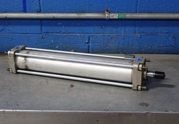 SMC PNEUMATIC CYLINDER  -  CDA2BP63-350-P74-85G-X387