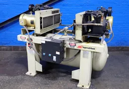 INGERSOLL RAND (2) 7.5 HP AIR COMPRESSOR  -  2-2475E7.5V-FP