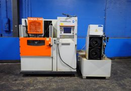 CHARMILLES TECHNOLOGIES 27" X 18" TABLE, 1650 LBS CNC WIRE EDM MACHINE  -  ROBOFIL 240