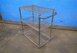 3 @ 17" X 29" WIRE STORAGE RACK