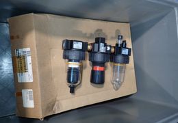 PARKER 1/2" 3 PIECE COMBO REGULATOR AND AIR FILTER   -  06A35B18A1BC