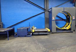 LANTECH 75" ROTARY STRETCH WRAPPER  -  200/75