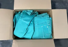 GREEN WORK PANTS