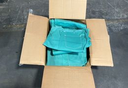 GREEN WORK PANTS
